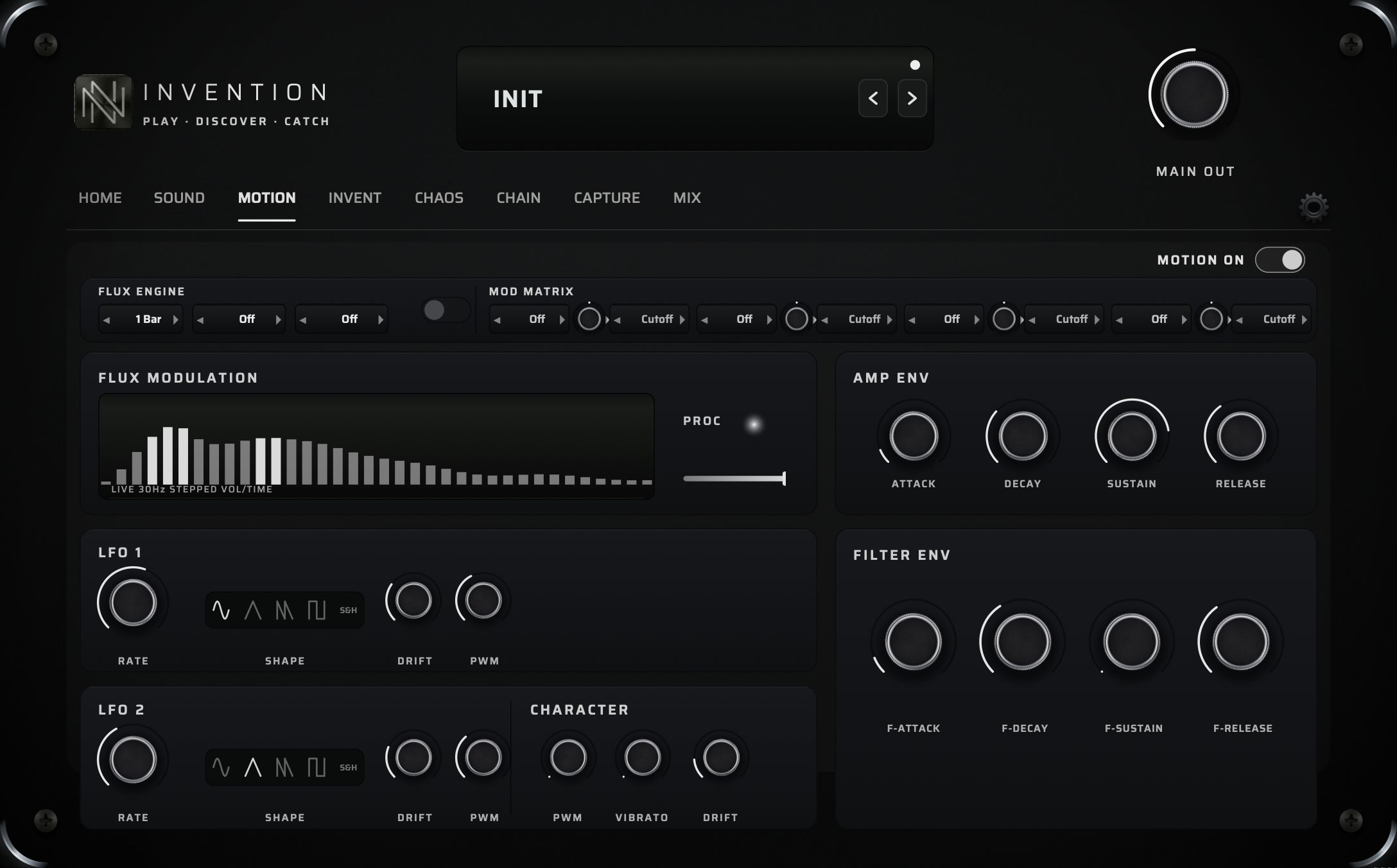 The MOTION page