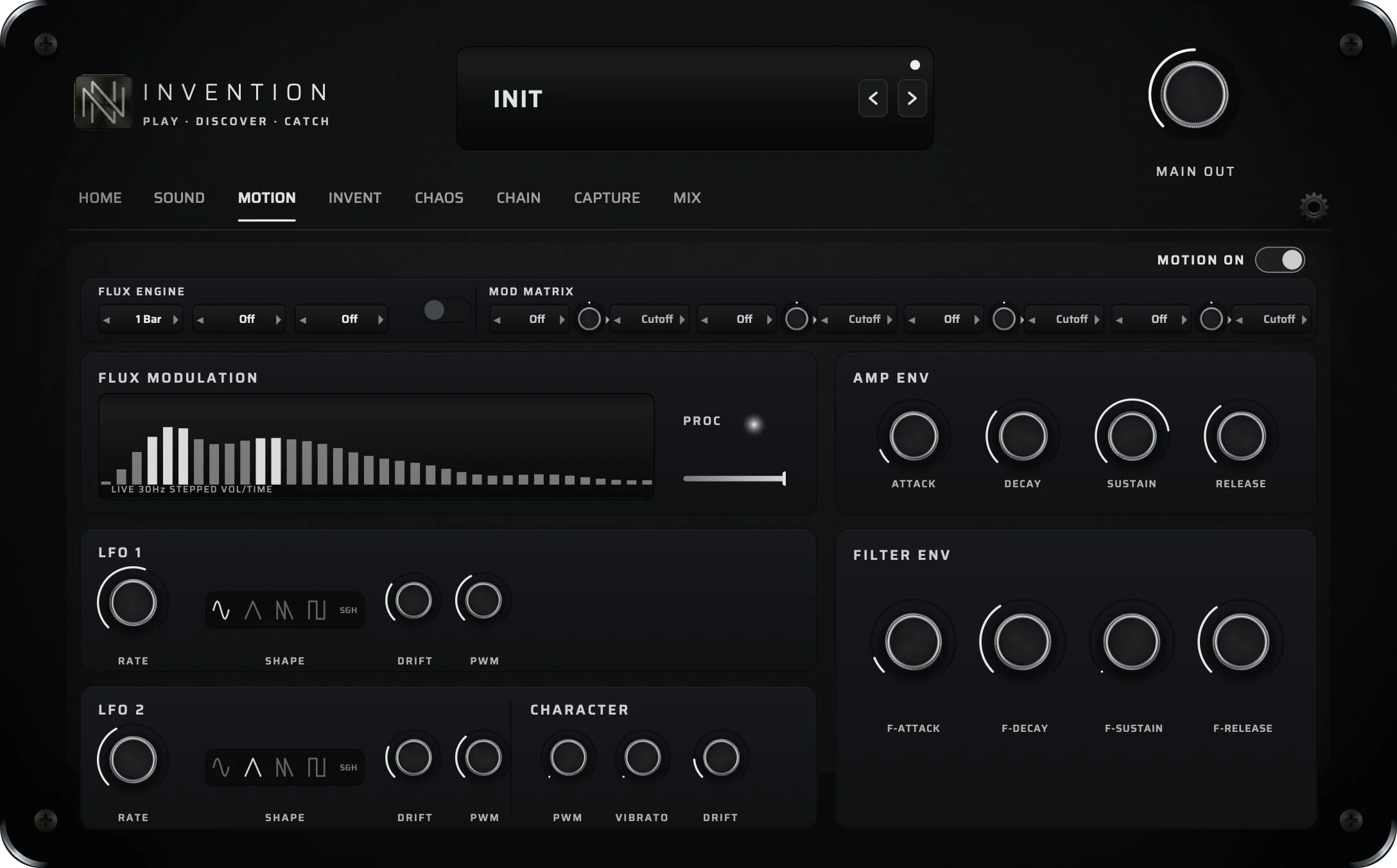 The MOTION page